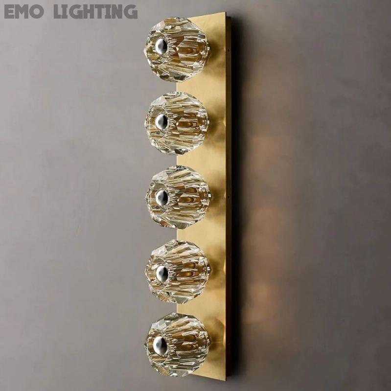 Boule Glass Linear Sconce