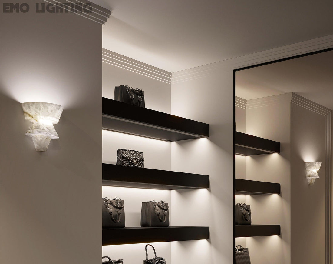 Suri Alabaster Wall Sconce