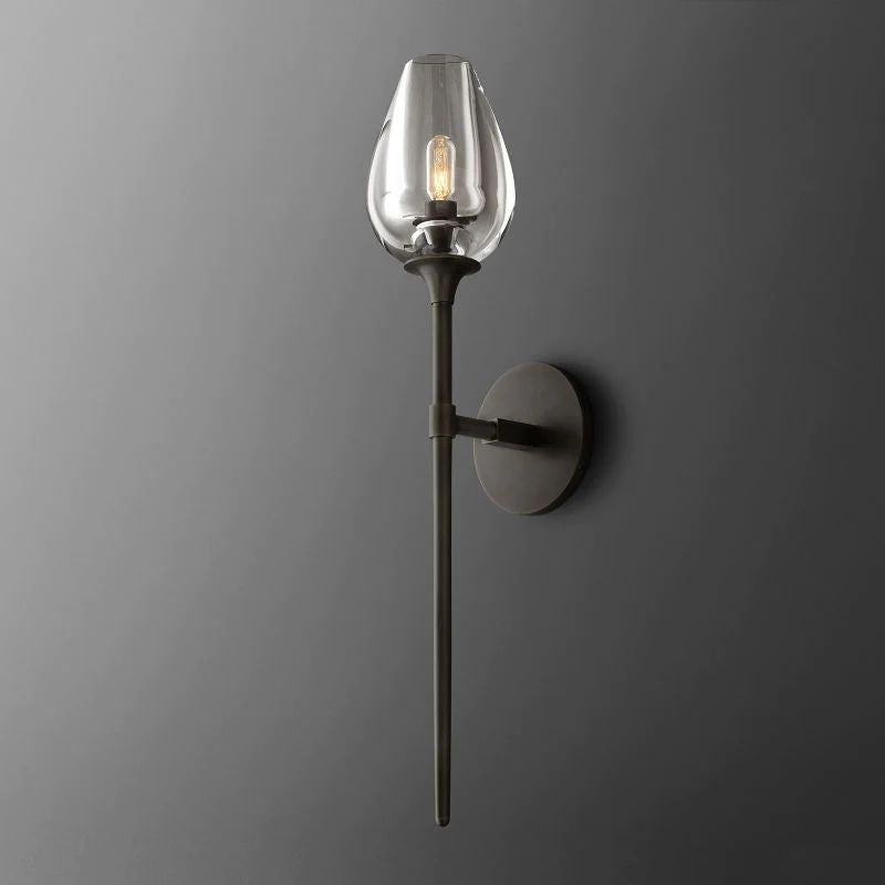 Tulip Crystal Grand Sconce