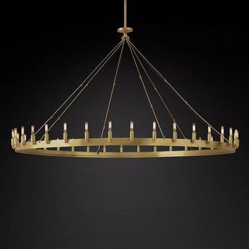 Camino Vintage Filament Round Chandelier 73‘’D