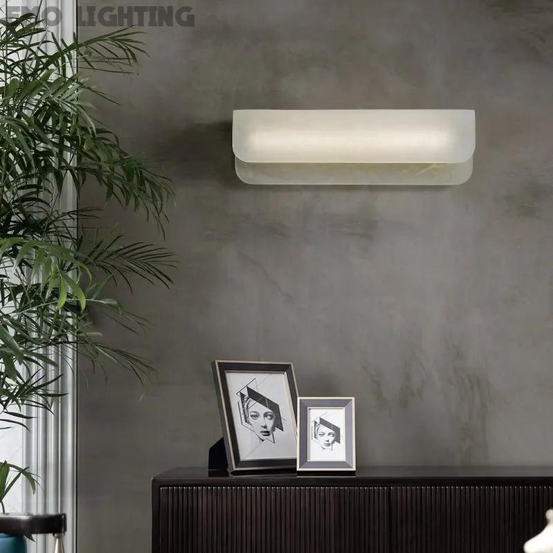 Alabaster Linear Wall Sconce Modern Style B   Wall Sconce [product_tags] Fabtiko