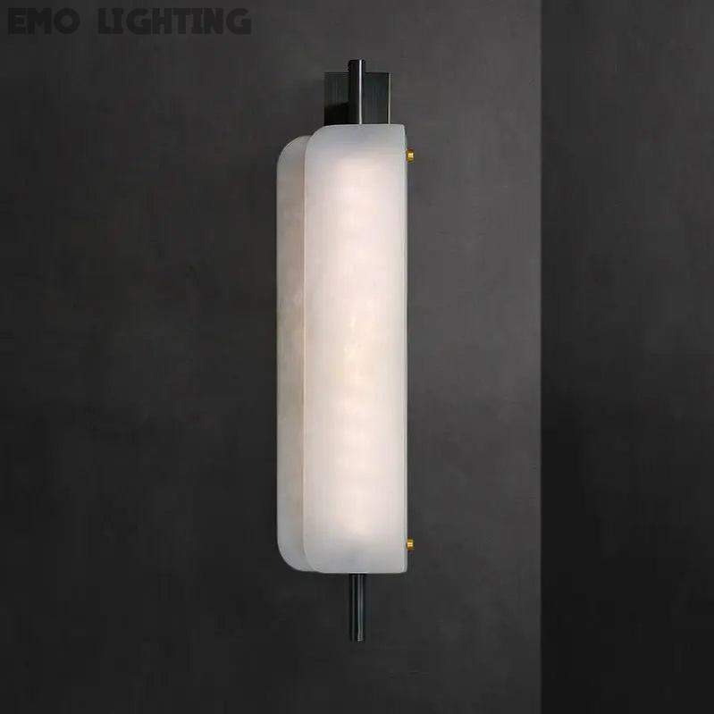 Alabaster Linear Wall Sconce Modern Style A   Wall Sconce [product_tags] Fabtiko