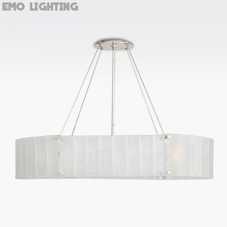 Willamette Oval Crystal Chandelier 48" - thebelacan
