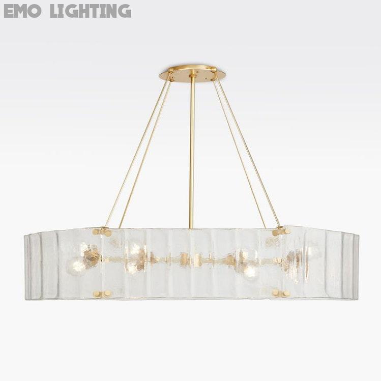 Willamette Oval Crystal Chandelier 48" - thebelacan