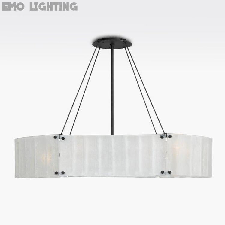 Willamette Oval Crystal Chandelier 48" - thebelacan
