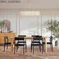 Willamette Oval Crystal Chandelier 48