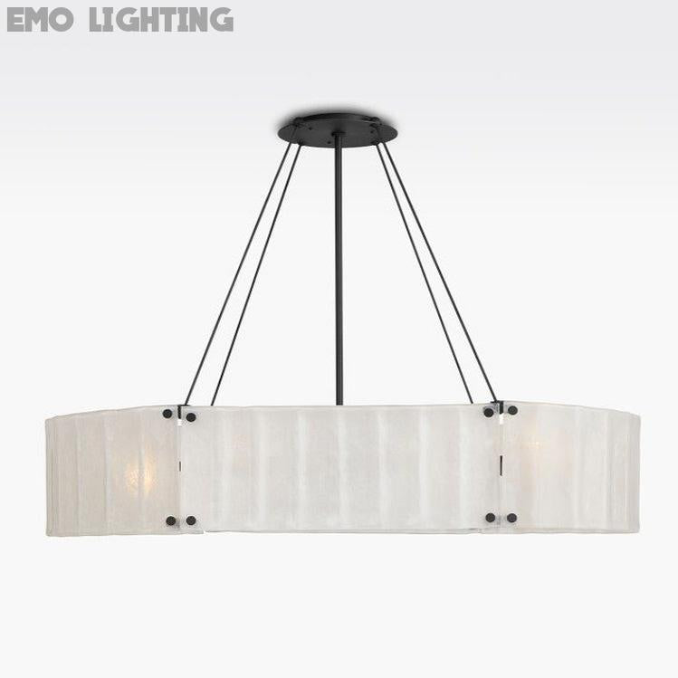 Willamette Oval Crystal Chandelier 48" - thebelacan