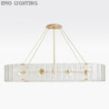 Willamette Oval Crystal Chandelier 60