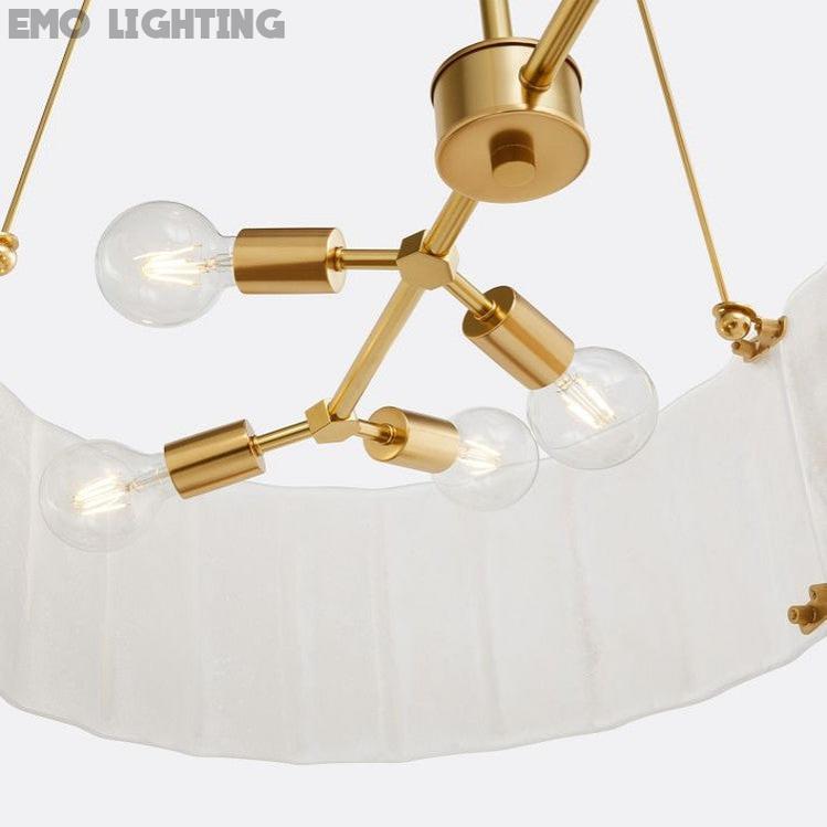 Willamette Oval Crystal Chandelier 60" - thebelacan
