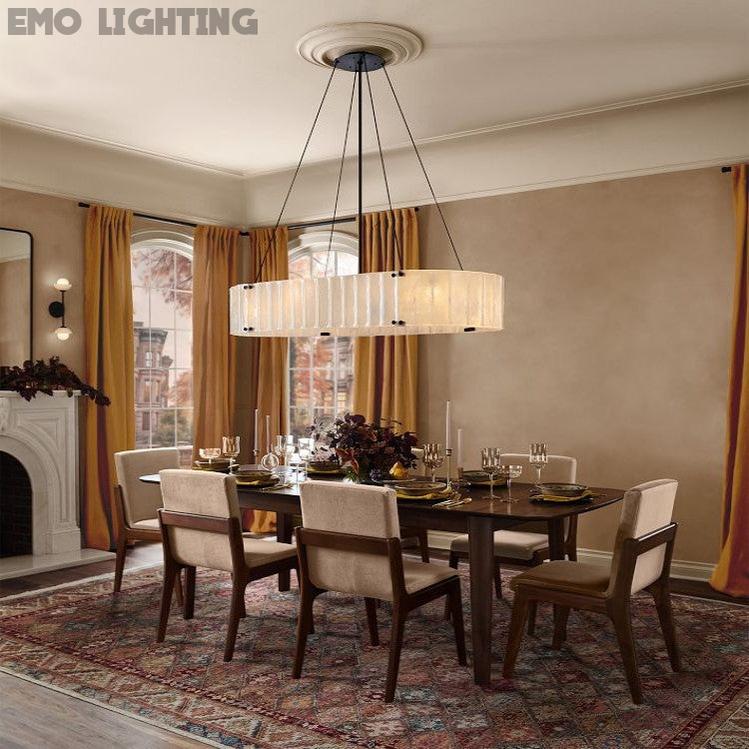 Willamette Oval Crystal Chandelier 60" - thebelacan