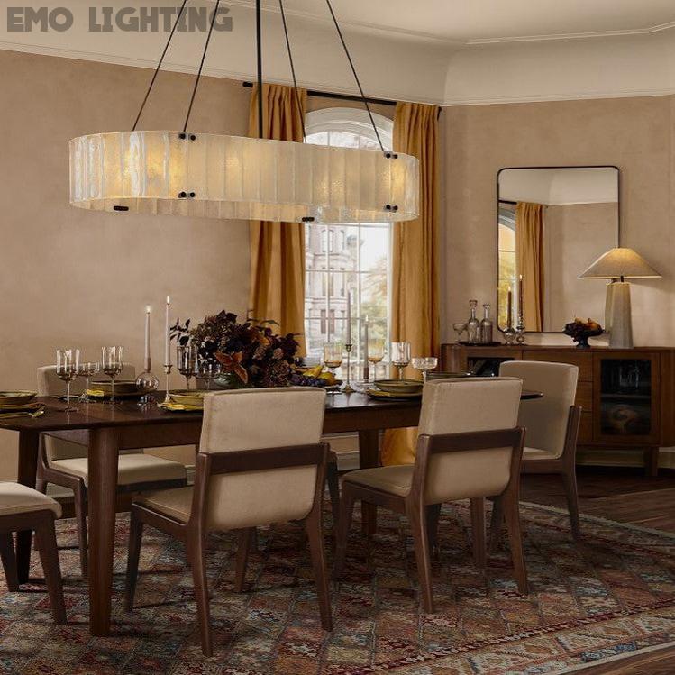 Willamette Oval Crystal Chandelier 60" - thebelacan