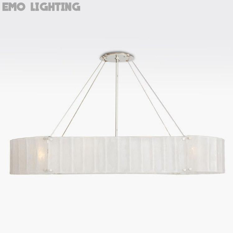 Willamette Oval Crystal Chandelier 60" - thebelacan