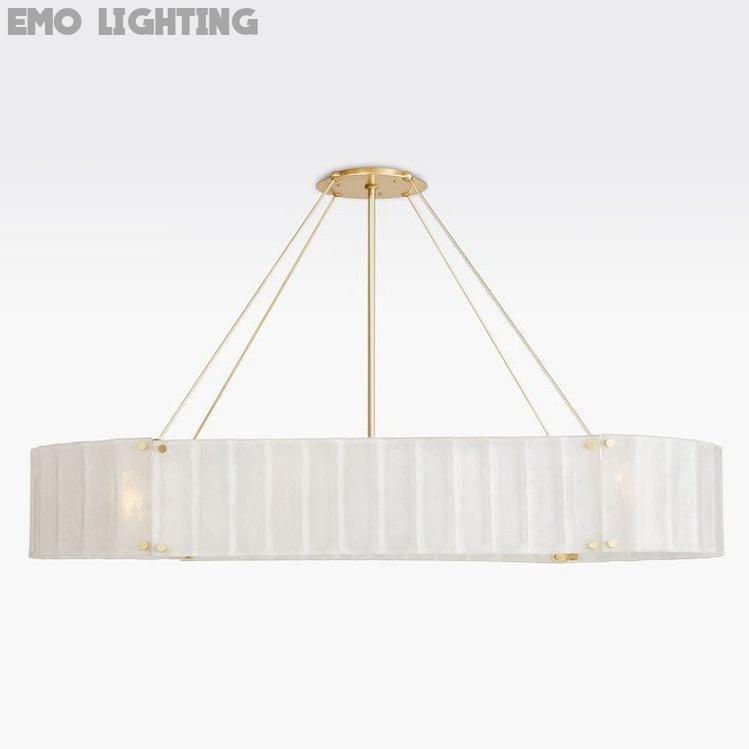 Willamette Oval Crystal Chandelier 60" - thebelacan
