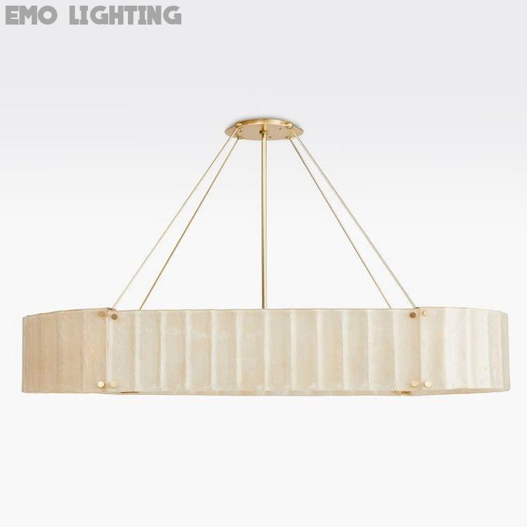 Willamette Oval Crystal Chandelier 60" - thebelacan