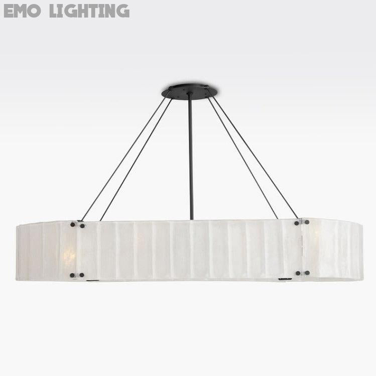 Willamette Oval Crystal Chandelier 60" - thebelacan