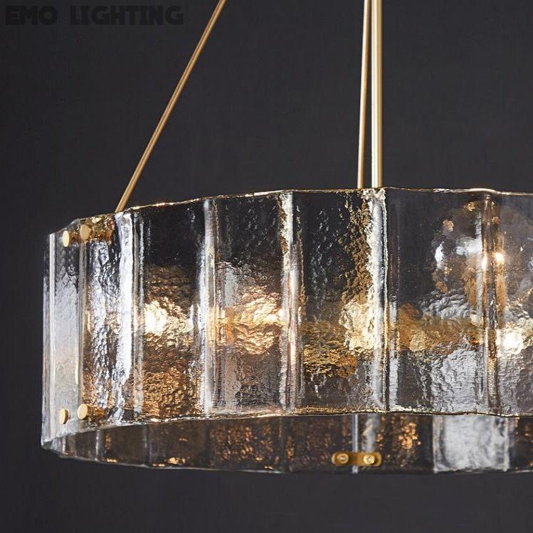Willamette Round Crystal Chandelier 32" - thebelacan
