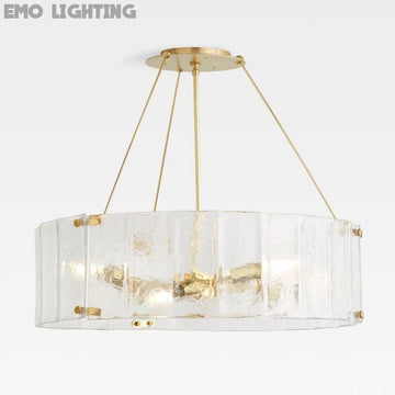 Willamette Round Crystal Chandelier 32" - thebelacan