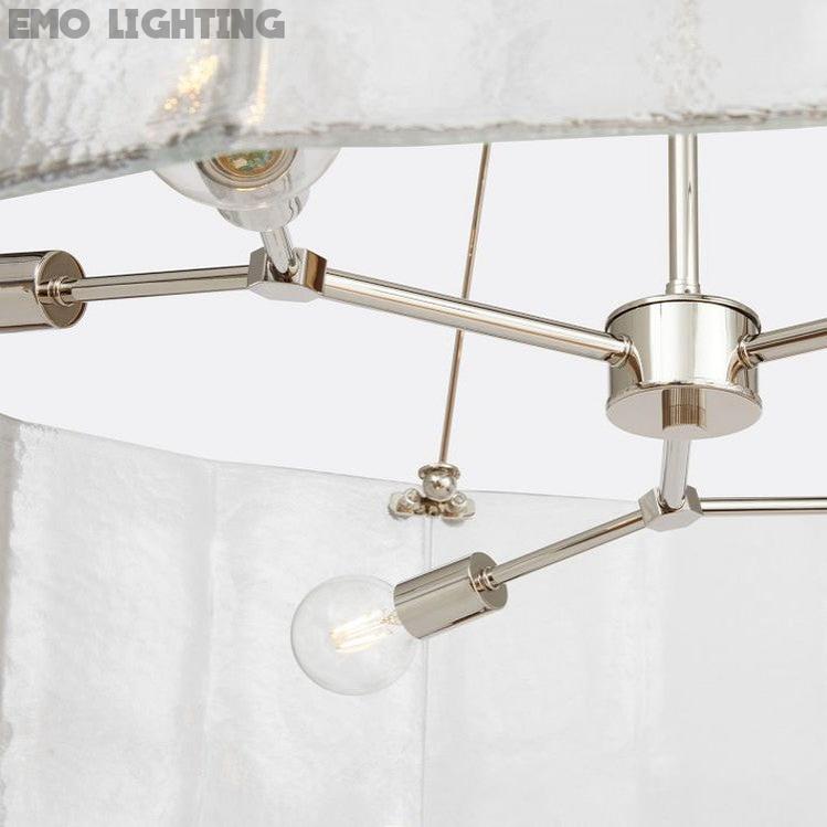 Willamette Round Crystal Chandelier 48" - thebelacan