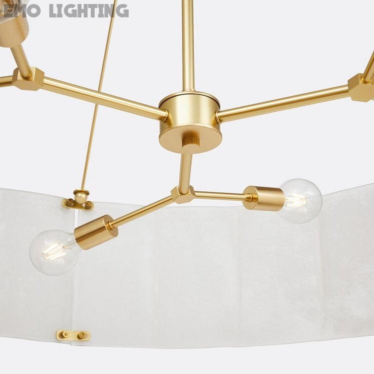 Willamette Round Crystal Chandelier 48" - thebelacan