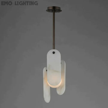 Studio M Alabaster Megalith Single Pendant