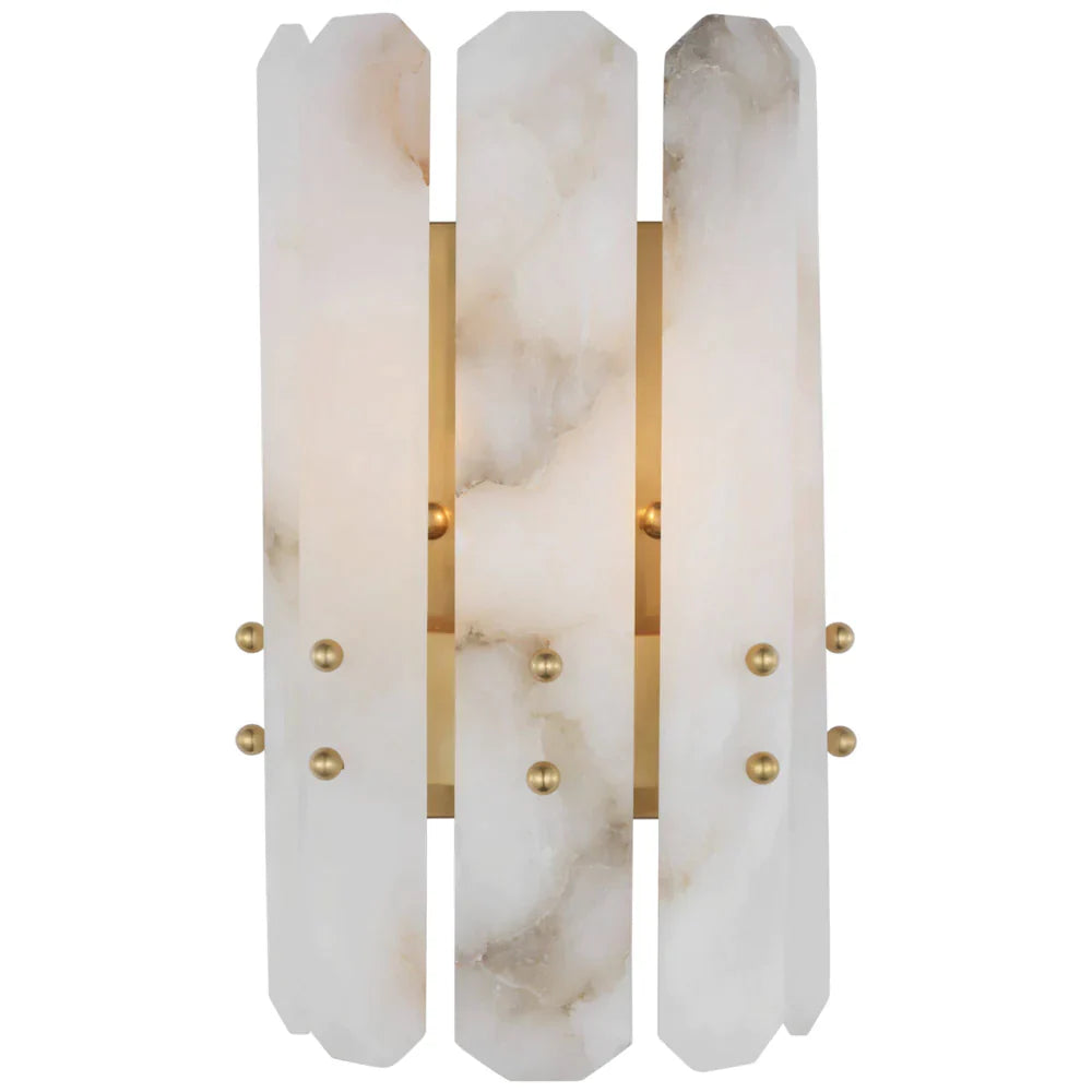 Aerin Bonnington Alabaster Wall Sconce 12''H