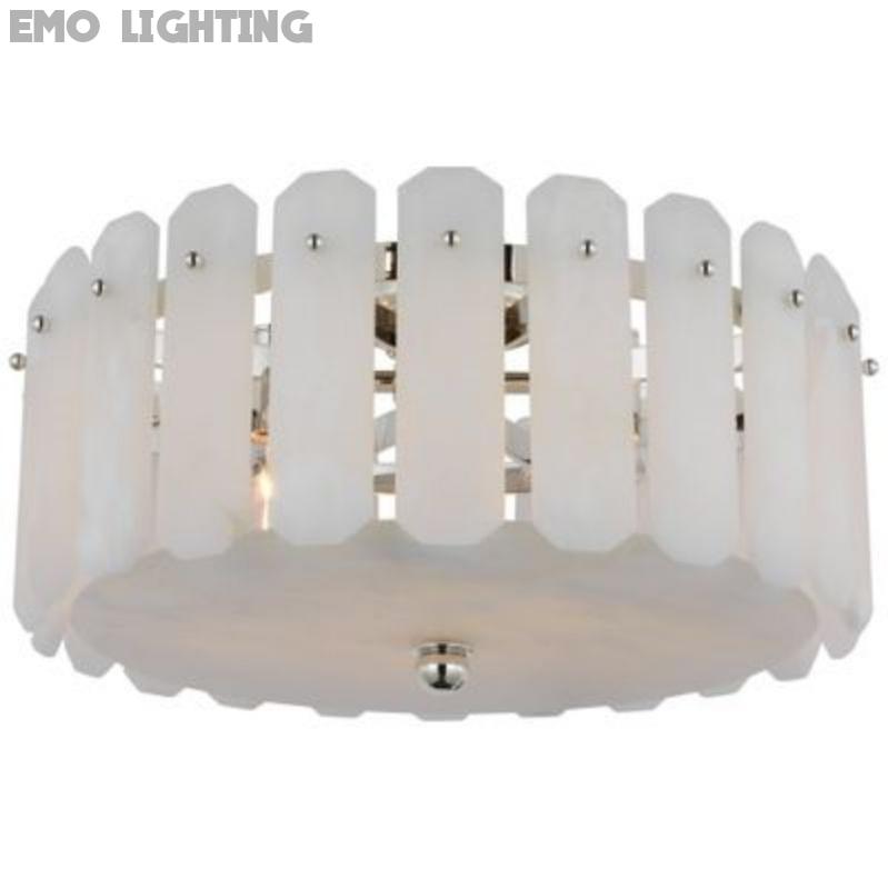 Alabaster Browning Chandelier 18"D - thebelacan