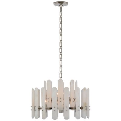 Aerin Bonnington Alabaster Round chandelier 24''W