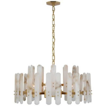 Aerin Bonnington Alabaster Round chandelier 32''W