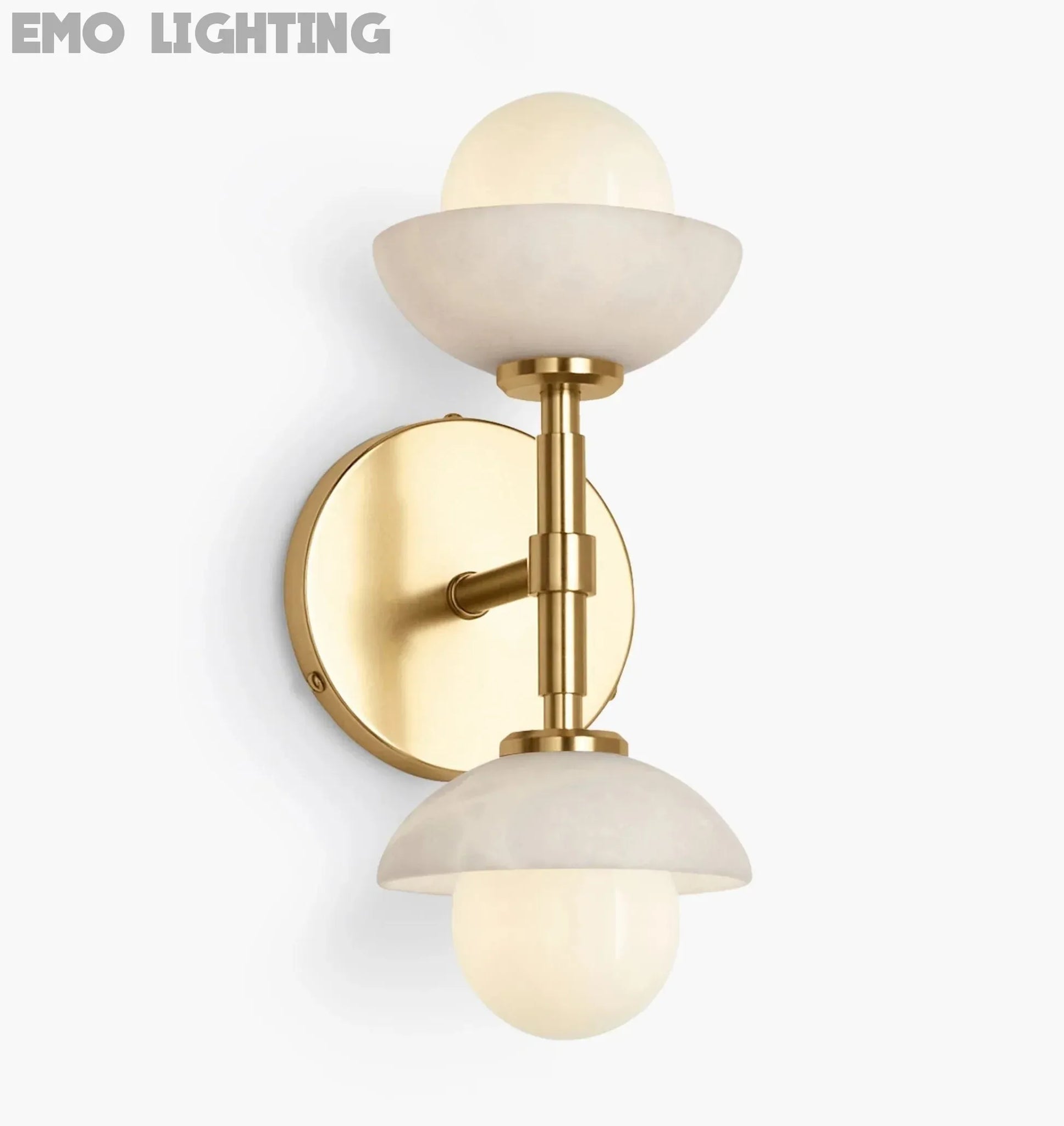 Alabaster Shade Greenwich Linear Wall Sconce