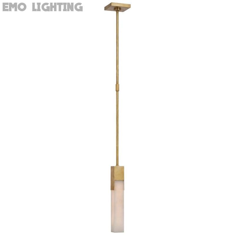 Wearstler Covet Alabaster  Kitchen Island Mini Pendant Lamp