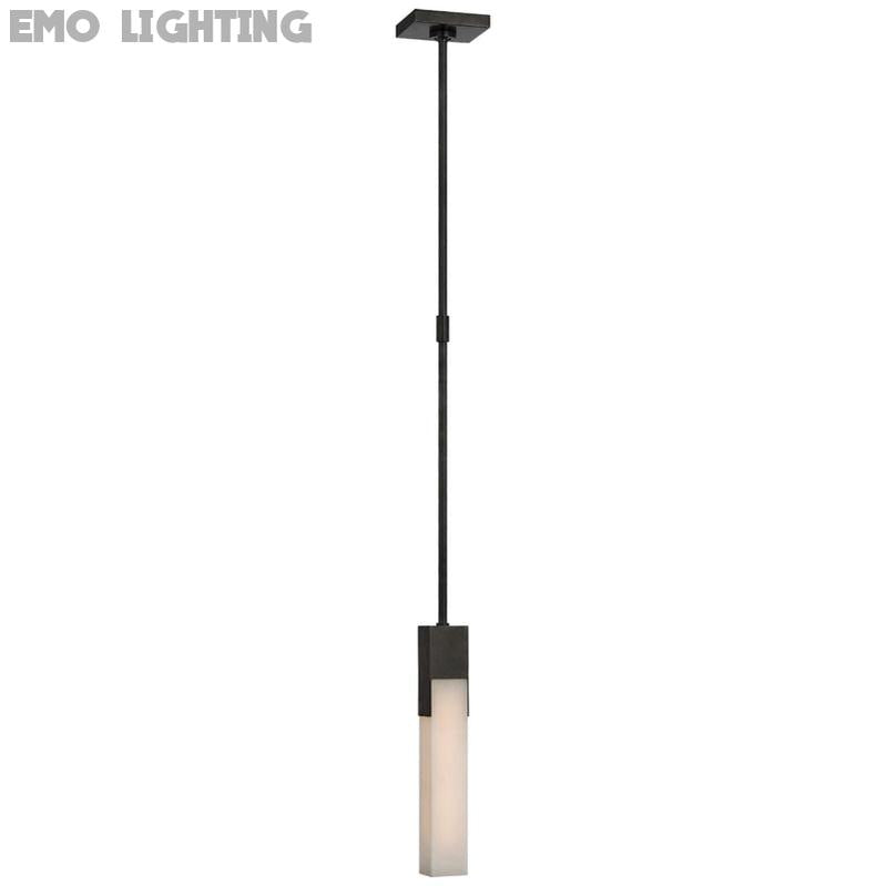 Wearstler Covet Alabaster  Kitchen Island Mini Pendant Lamp