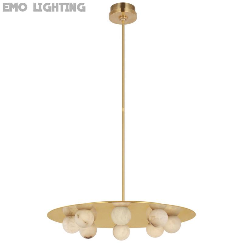 Wrenley Alabaster Kelly Wearstler Pertica 24" Chandelier