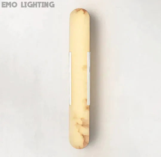 Koltin Melange Elongated Alabaster Wall Sconce,  Modern Indoor Decor Wall Lamp Fixtures Wall Light Fixtures J-CHANDELIER Brass H 20'' 