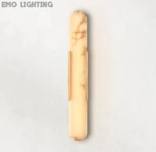 Koltin Melange Elongated Alabaster Wall Sconce,  Modern Indoor Decor Wall Lamp Fixtures Wall Light Fixtures J-CHANDELIER Brass H 28'' 
