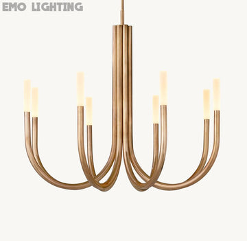 ROUSSEAU ROUND CHANDELIER 38"