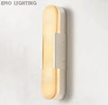 Koltin Melange Elongated Alabaster Wall Sconce,  Modern Indoor Decor Wall Lamp Fixtures Wall Light Fixtures J-CHANDELIER Polished Nickel H 20'' 