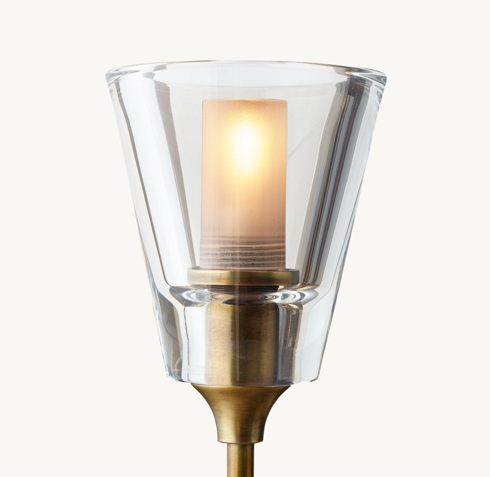 TROLCH DE VERRE ROUND CHANDELIER 58"