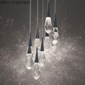 Hibiscus LED Multi Light Pendant Light in Detail.