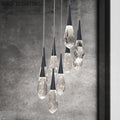 Hibiscus LED Multi Light Pendant Light in Detail.